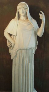 Marble sculpture of Hestia called Hestia Giustiniani