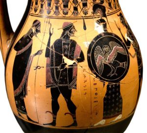 Poseidon , Hermes and Athena - Louvre Museum