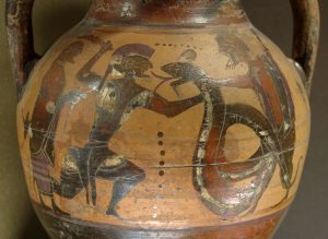Cadmos combattant le dragon