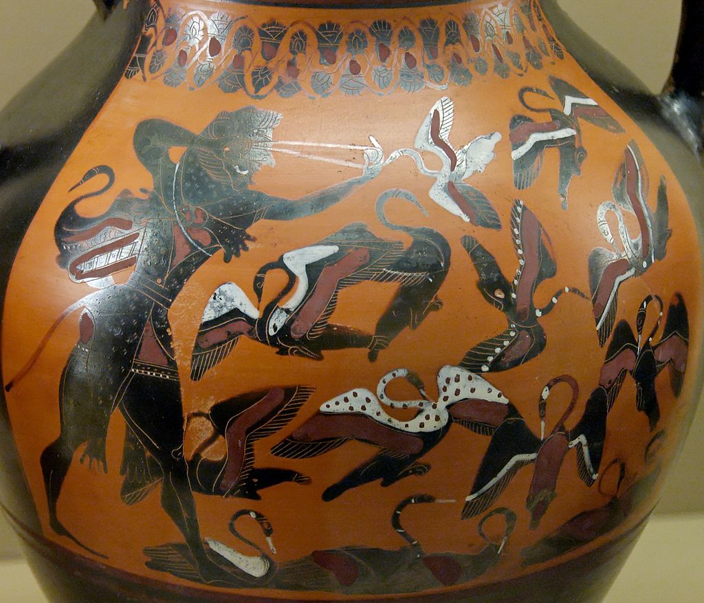 les oiseaux du lac stymphale hercule - les oiseaux de stymphale