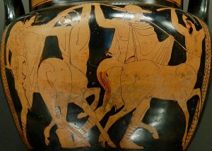 The war of the Lapiths againts the Centaurs - Louvre Museum