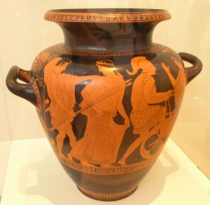 Thésée emmenant Hélène - National Archaeological Museum of Athens