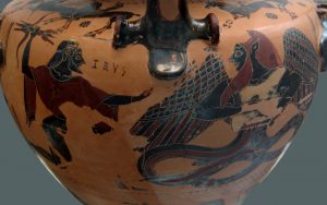 Zeus fighting Typhon -Staatliche Antikensammlungen