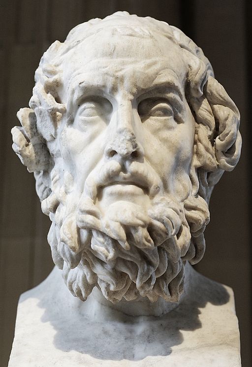 Homer Caetani, 2nd century AD, Louvre Museum