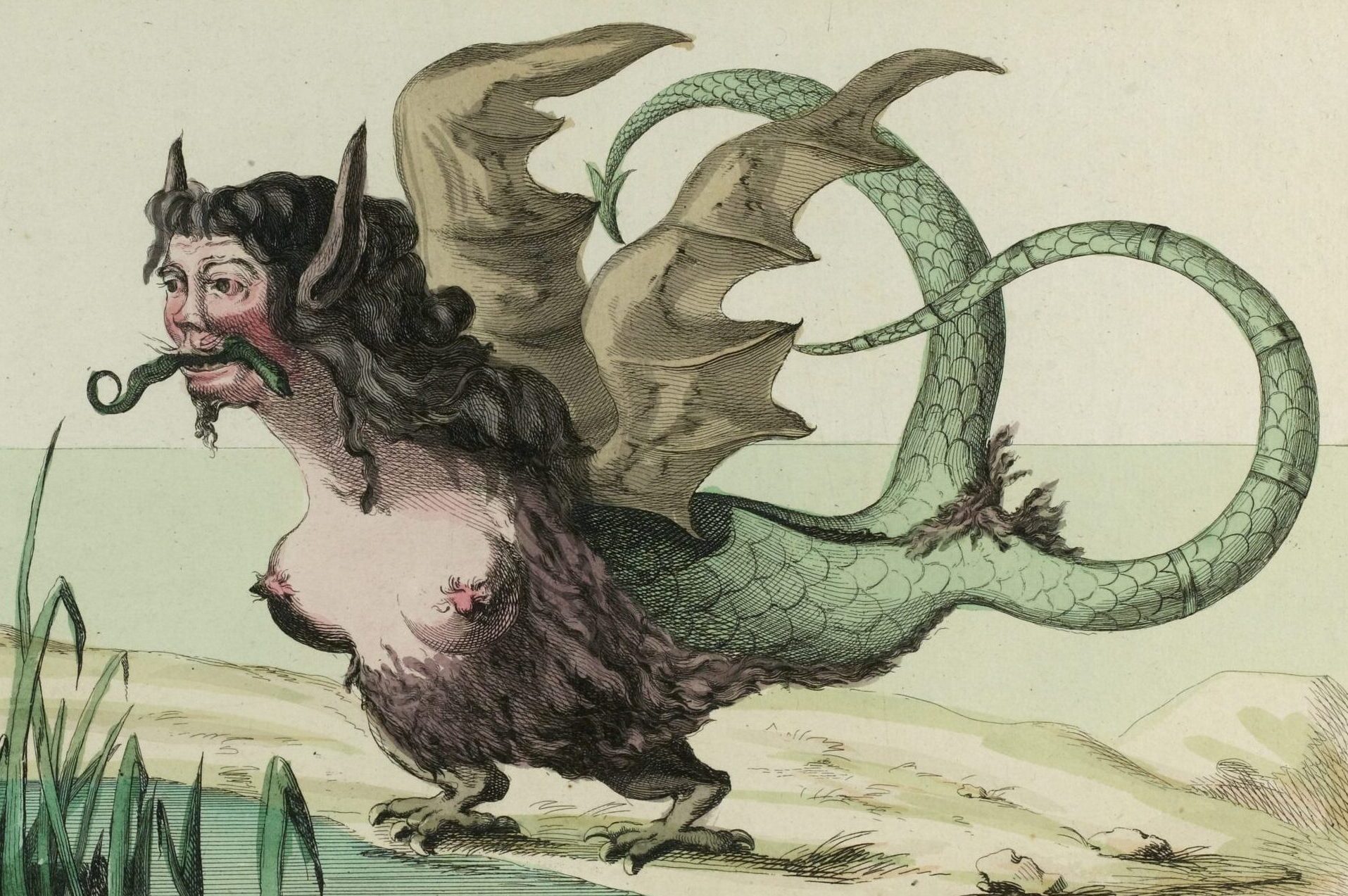 Harpy. 1784. Musée Carnavalet, Paris.