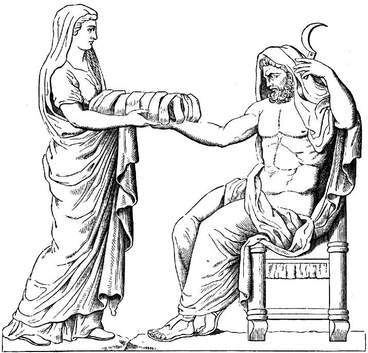 Rhea Giving Cronus a Swaddled Stone Instead of Zeus, 1811