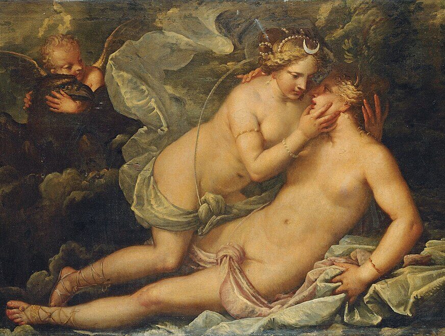 ARTEMIS 4 Jupiter in the guise of Diana and the nymph Callisto, Pietro Liberi