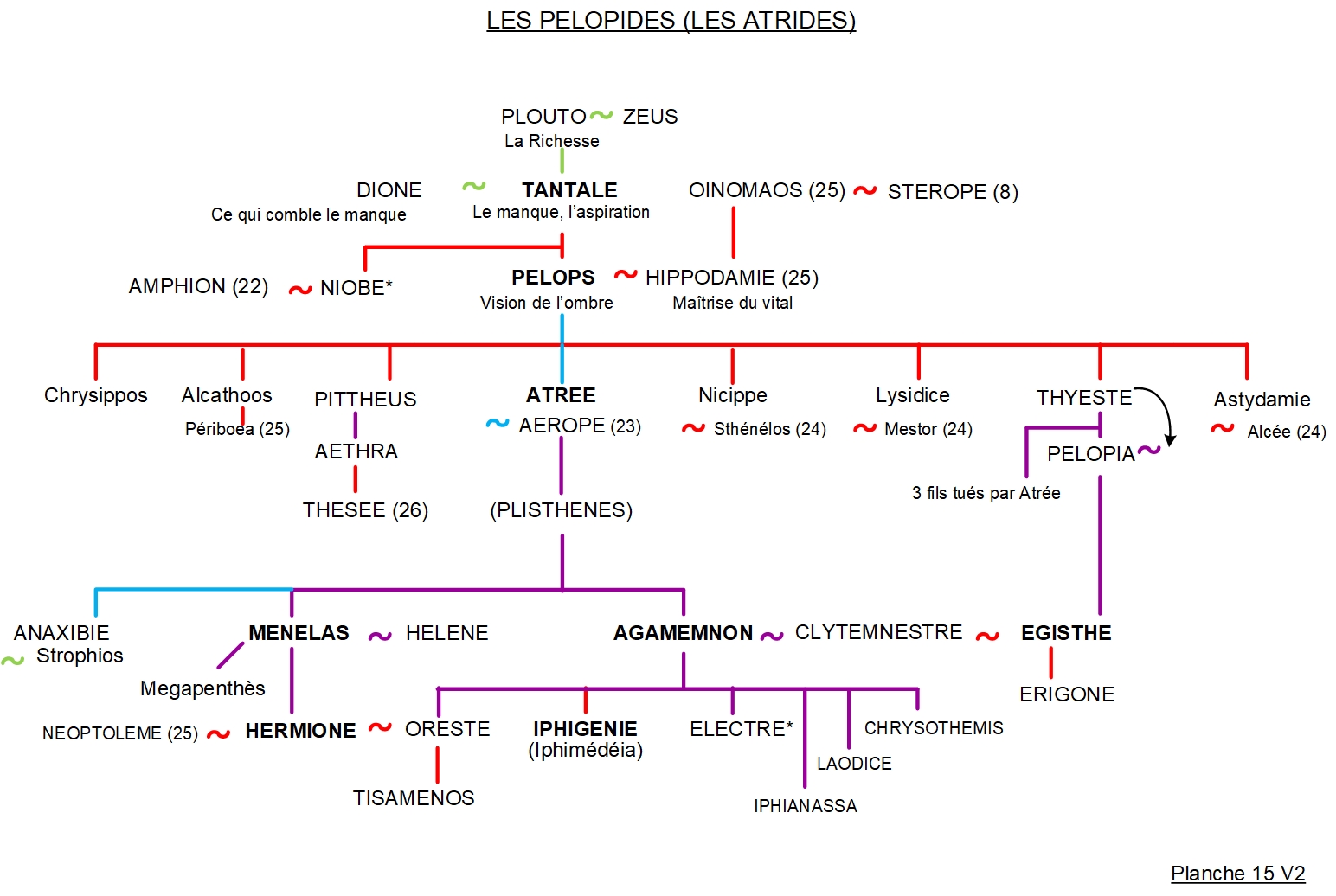 ARBRE GÉNÉALOGIQUE 15 – TANTALE