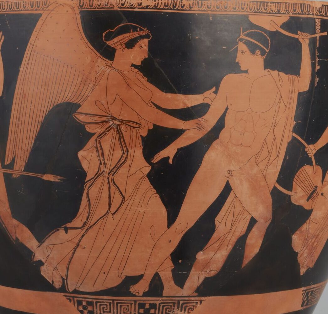 Eos pursuing Tithonus, Vulci, Bibliothèque nationale de France